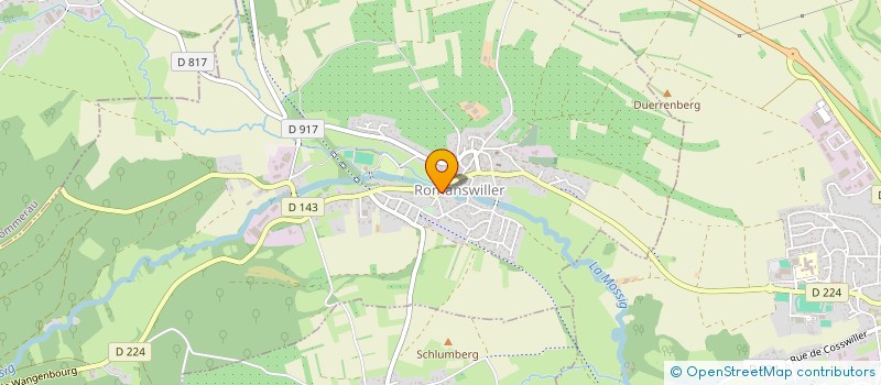 localisation de l'entreprise SCI SGF  SOMMERAU