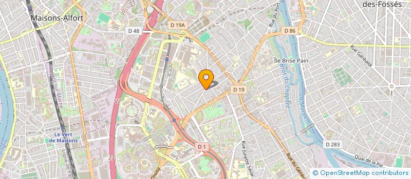 localisation de l'entreprise SCI SGHAIER à CRETEIL