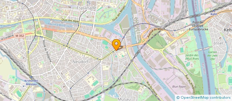 localisation de l'entreprise SCI SGJ  STRASBOURG