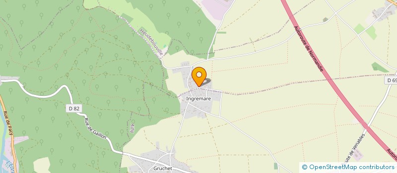 localisation de l'entreprise SCI SGNB  FONTAINE-BELLENGER