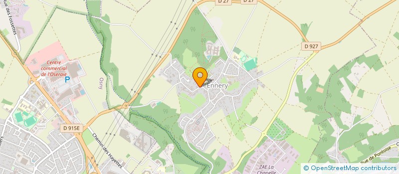 localisation de l'entreprise SCI 'SGSR'  ENNERY
