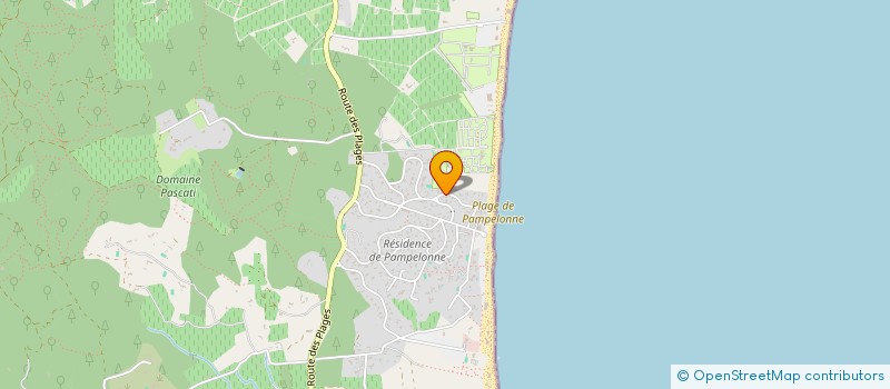 localisation de l'entreprise SCI SGW  RAMATUELLE