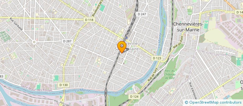 localisation de l'entreprise SCI SH IMMOBILIER à SAINT-MAUR-DES-FOSSES