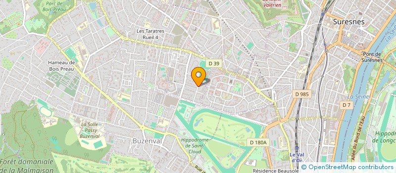 localisation de l'entreprise SCI SH INVEST à RUEIL-MALMAISON
