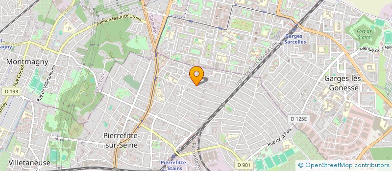 localisation de l'entreprise SCI SHABAAZ à PIERREFITTE-SUR-SEINE