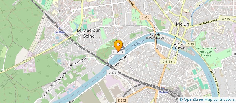 localisation de l'entreprise SCI SHADE  LE MEE-SUR-SEINE