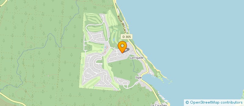 localisation de l'entreprise SCI SHAGYA  BISCARROSSE