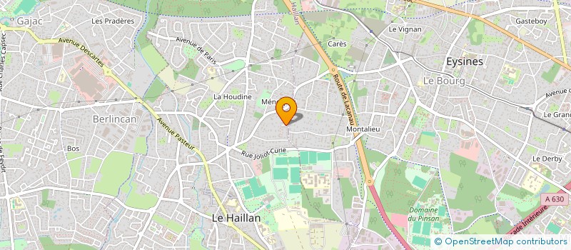 localisation de l'entreprise SCI SHAKY EJB  LE HAILLAN