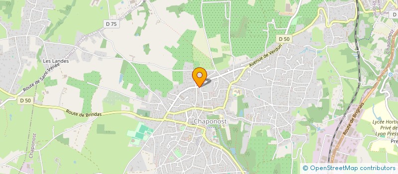 localisation de l'entreprise SCI SHALA  CHAPONOST