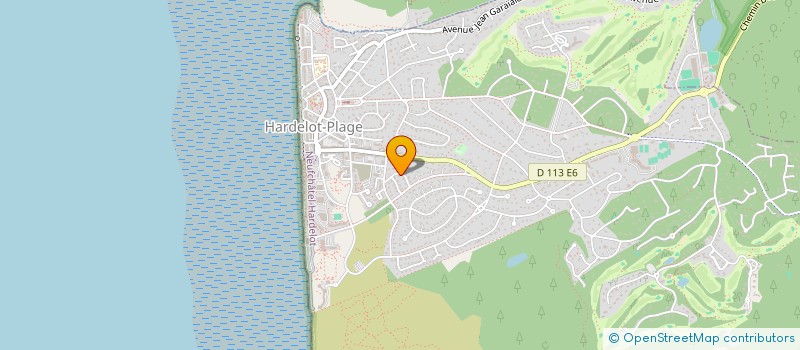 localisation de l'entreprise SCI SHALU  NEUFCHATEL-HARDELOT