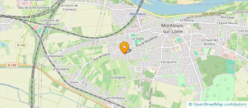 localisation de l'entreprise SCI SHAM à MONTLOUIS-SUR-LOIRE