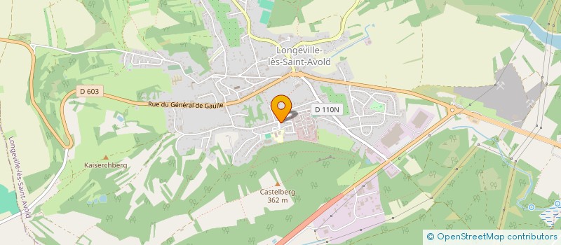 localisation de l'entreprise SCI SHAM  LONGEVILLE-LES-SAINT-AVOLD