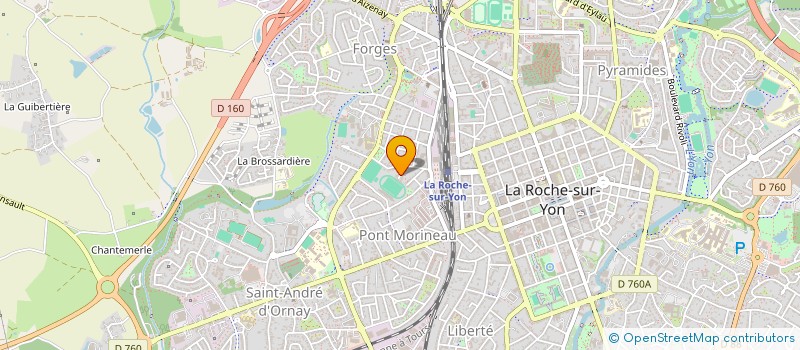 localisation de l'entreprise SCI SHAMBHALLA à LA ROCHE-SUR-YON