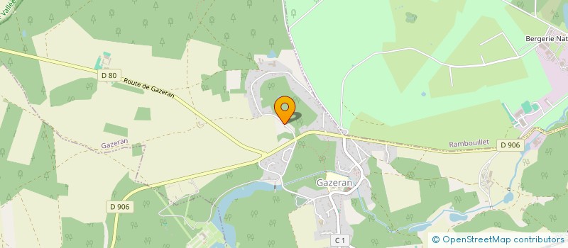 localisation de l'entreprise SCI SHAMROCK  GAZERAN