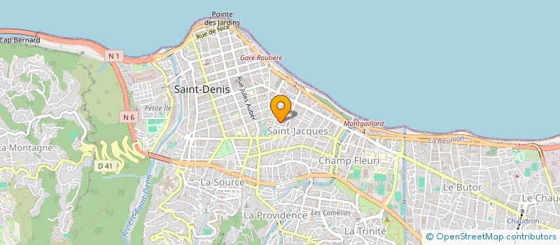 localisation de l'entreprise SCI SHAMS à SAINT-DENIS