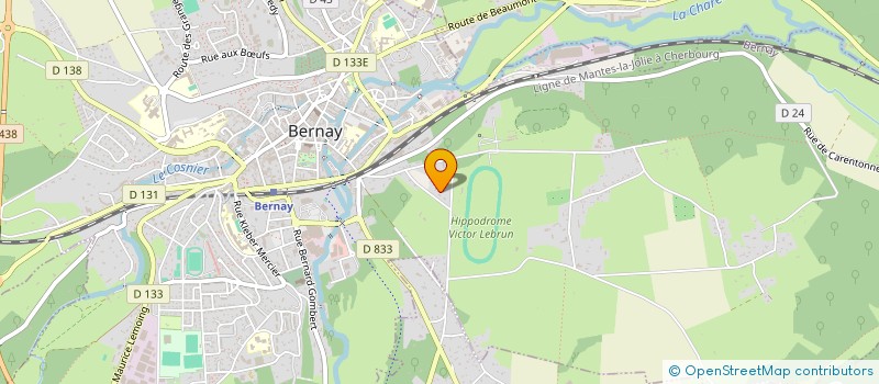 localisation de l'entreprise SCI SHAMS  BERNAY