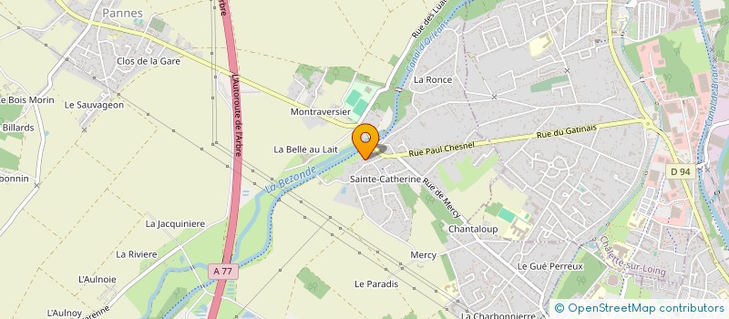 localisation de l'entreprise SCI SHAMS à PANNES
