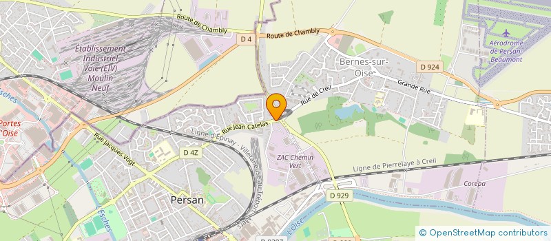 localisation de l'entreprise SCI SHAN  BERNES-SUR-OISE