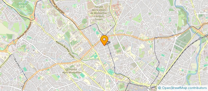 localisation de l'entreprise SCI SHAN BEI à MONTPELLIER