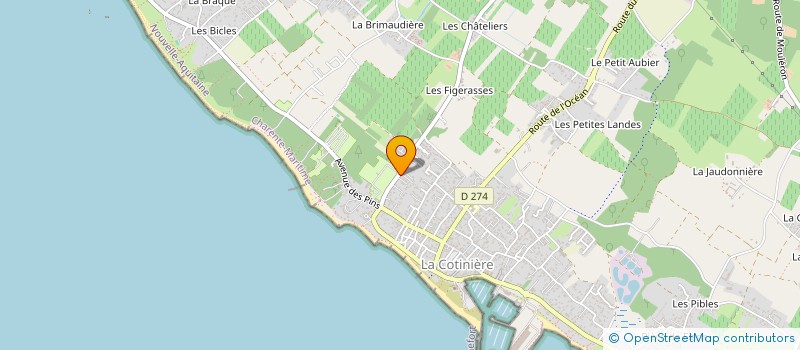 localisation de l'entreprise SCI SHANA  SAINT-PIERRE-D'OLERON