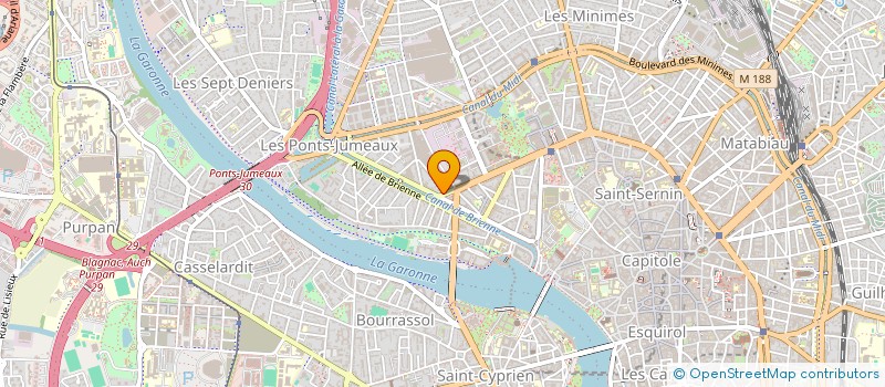 localisation de l'entreprise SCI SHANAZO à TOULOUSE