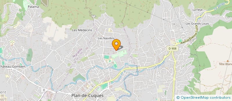 localisation de l'entreprise SCI SHANEL  PLAN-DE-CUQUES