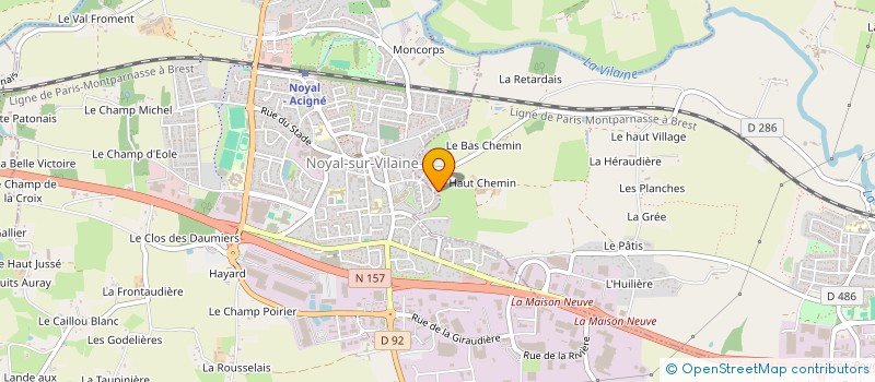 localisation de l'entreprise SCI SHANGAI  BRECE