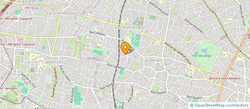 localisation de l'entreprise SCI SHANGRI LA  BORDEAUX