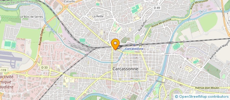 localisation de l'entreprise SCI SHANICE à CARCASSONNE