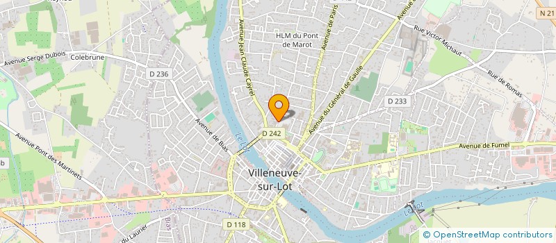 localisation de l'entreprise SCI SHANTI  VILLENEUVE-SUR-LOT