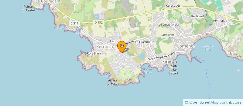 localisation de l'entreprise SCI SHANYA à PLOEMEUR
