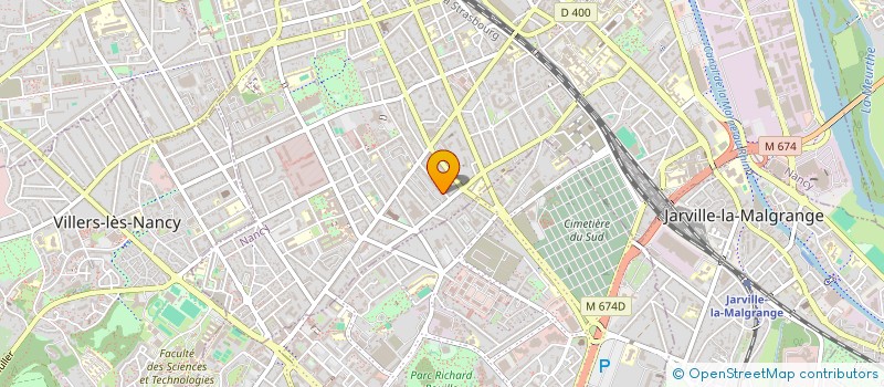 localisation de l'entreprise SCI SHAPER  METZ