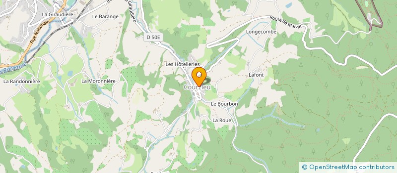 localisation de l'entreprise SCI SHAQY  COURZIEU