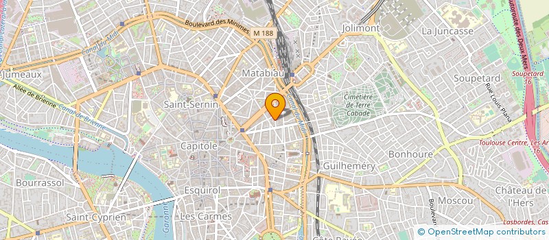 localisation de l'entreprise SCI SHARED LOFT à TOULOUSE