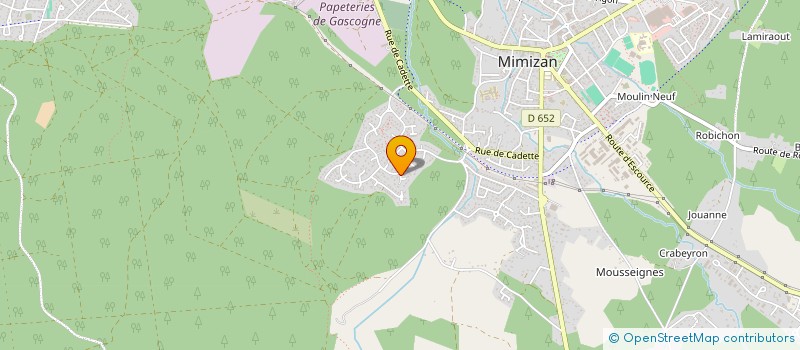 localisation de l'entreprise SCI SHARKONTOAST  MIMIZAN