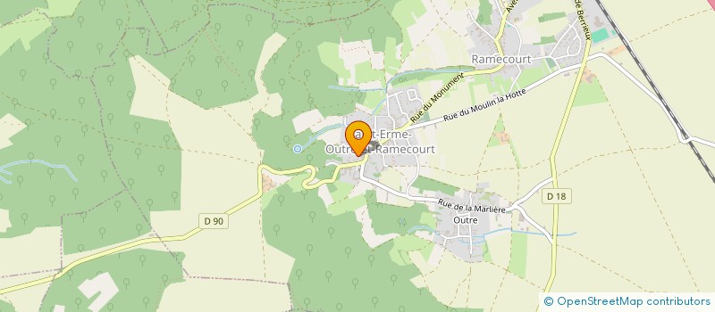 localisation de l'entreprise SCI SHASHALA à SAINTE-CROIX