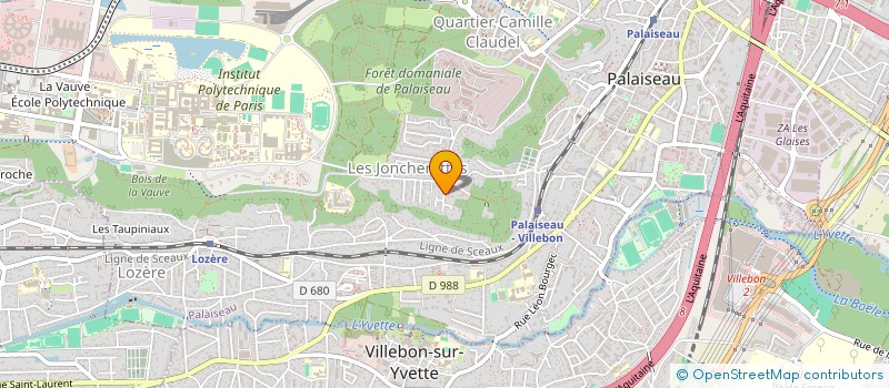 localisation de l'entreprise SCI SHASHOU à PALAISEAU