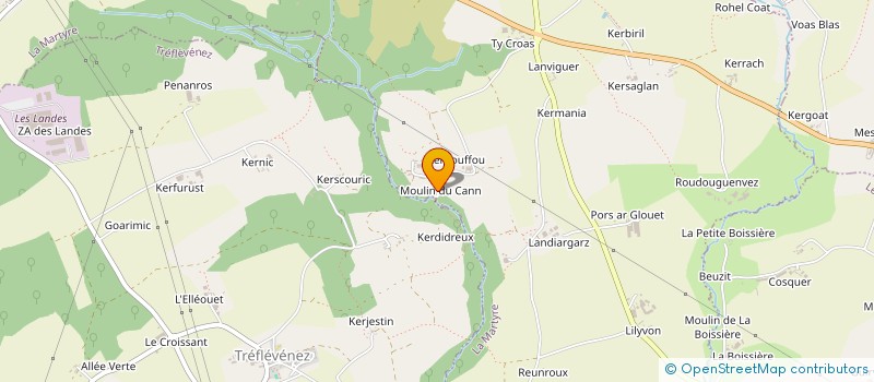 localisation de l'entreprise SCI SHASTA  LA MARTYRE