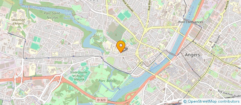 localisation de l'entreprise SCI SHATORAKO  BEAUFORT-EN-ANJOU