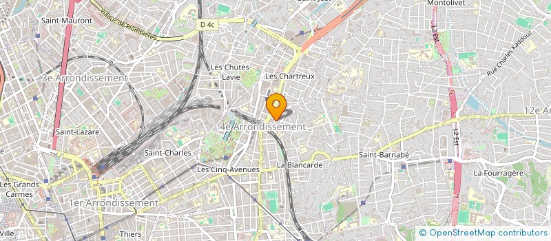 localisation de l'entreprise SCI SHAYOU à MARSEILLE