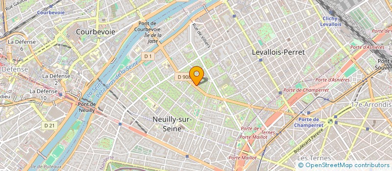 localisation de l'entreprise SCI SHEHADEH - CHARLOT à NEUILLY-SUR-SEINE