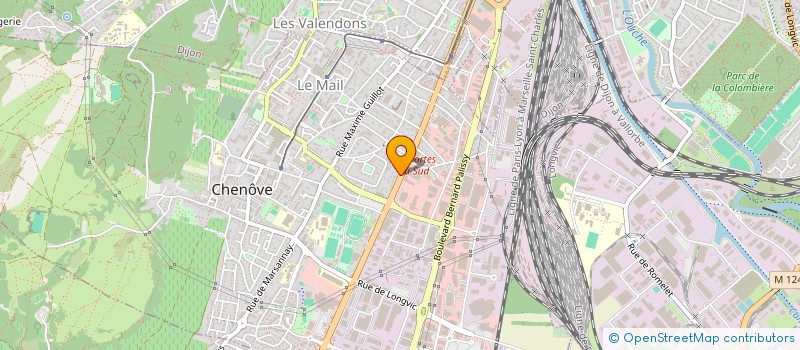 localisation de l'entreprise SCI SHEIMA à CHENOVE