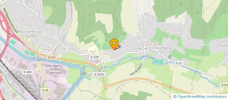 localisation de l'entreprise SCI SHELTER  LAY-SAINT-CHRISTOPHE