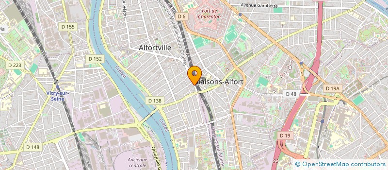 localisation de l'entreprise SCI SHELTER  ALFORTVILLE