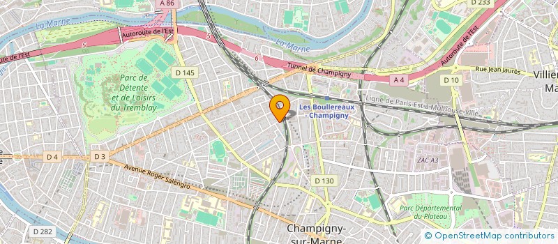 localisation de l'entreprise SCI SHELY GESTION IMMOBILIER  PARIS