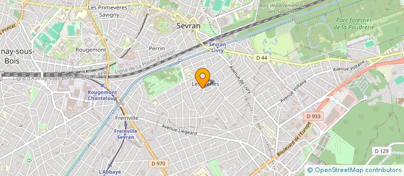 localisation de l'entreprise SCI SHELYNA à SEVRAN