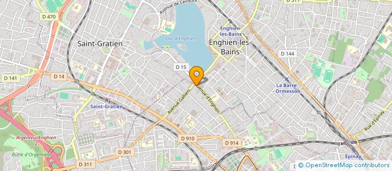 localisation de l'entreprise SCI SHEN à EPINAY-SUR-SEINE