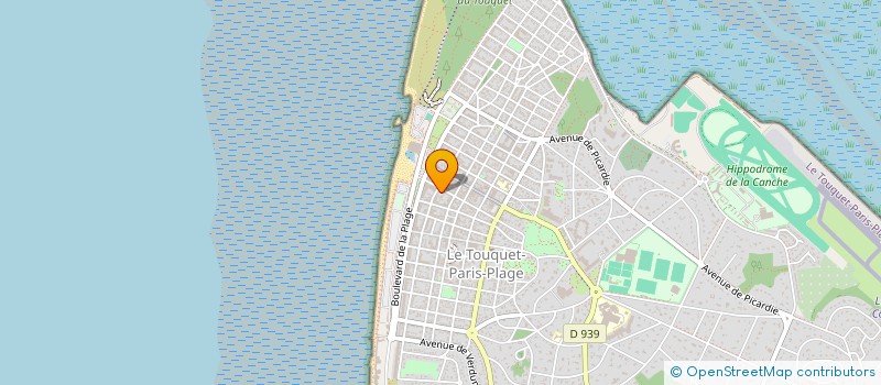 localisation de l'entreprise SCI SHEN à LE TOUQUET-PARIS-PLAGE