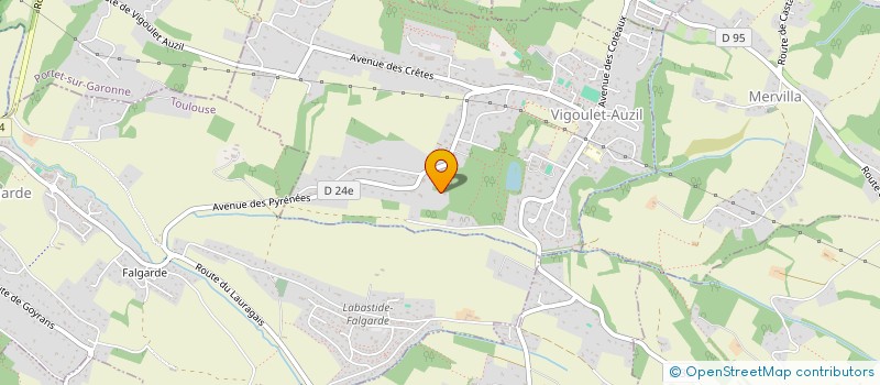 localisation de l'entreprise SCI SHENANDOAH  VIGOULET-AUZIL