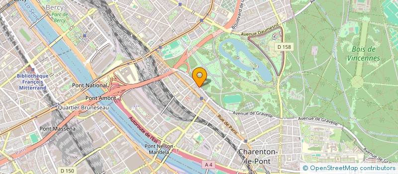 localisation de l'entreprise SCI SHENAVI  CHARENTON-LE-PONT